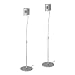 Algopix Similar Product 17 - Hama 'Slim' Speaker Stand Silver