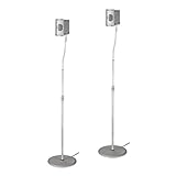 Algopix Similar Product 13 - Hama 'Slim' Speaker Stand Silver