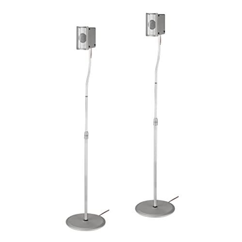 Algopix Similar Product 19 - Hama 'Slim' Speaker Stand Silver