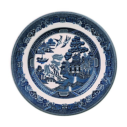 Algopix Similar Product 7 - Johnson Brothers Willow Blue Bread 