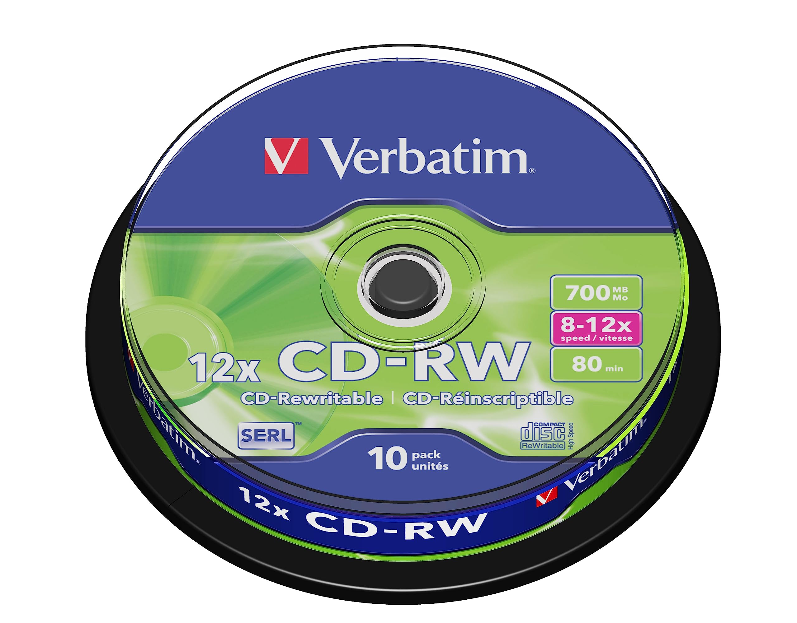 Algopix Similar Product 20 - Verbatim 43480 12x CDRW  10 Pack