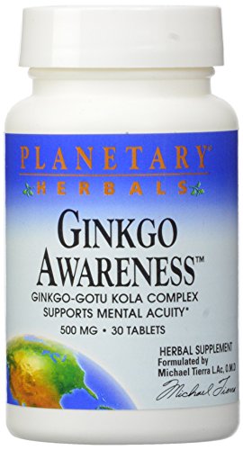 Algopix Similar Product 6 - Planetary Herbals Ginkgo Awareness
