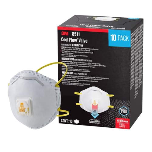 Algopix Similar Product 2 - 3M N95 Respirator 8511 Cool Flow