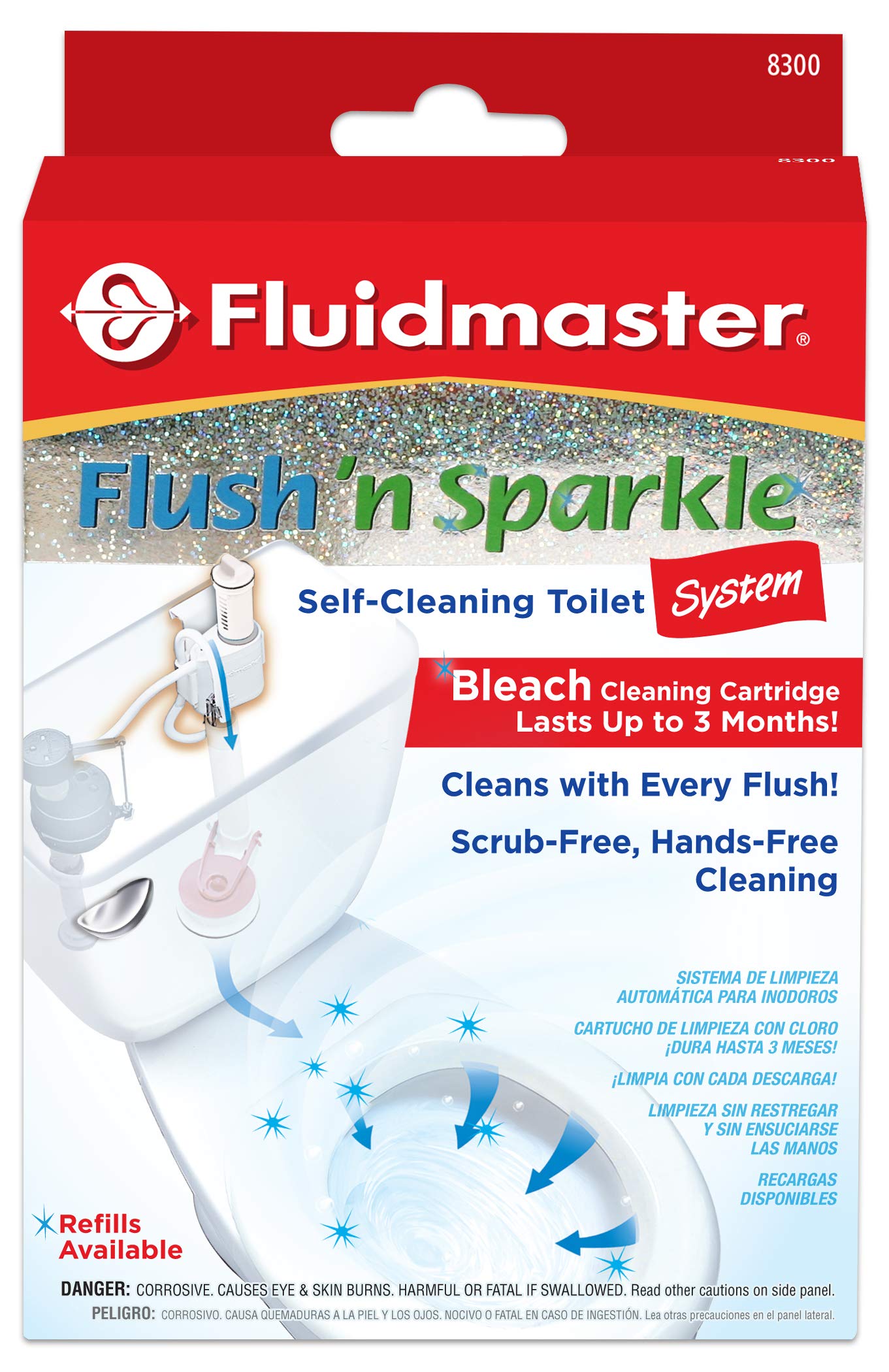 Algopix Similar Product 13 - Fluidmaster 8300 Flush n Sparkle