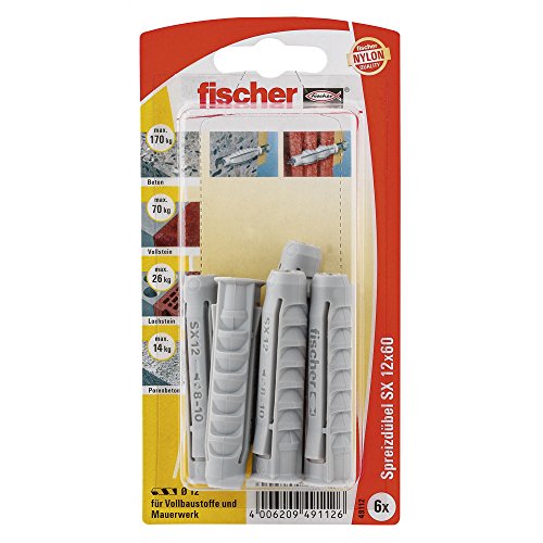 Algopix Similar Product 3 - Fischer 49112 12 x 60 mm SX K Expansion