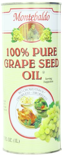 Algopix Similar Product 4 - Montebaldo Grapeseed Oil, 33.75 Ounce