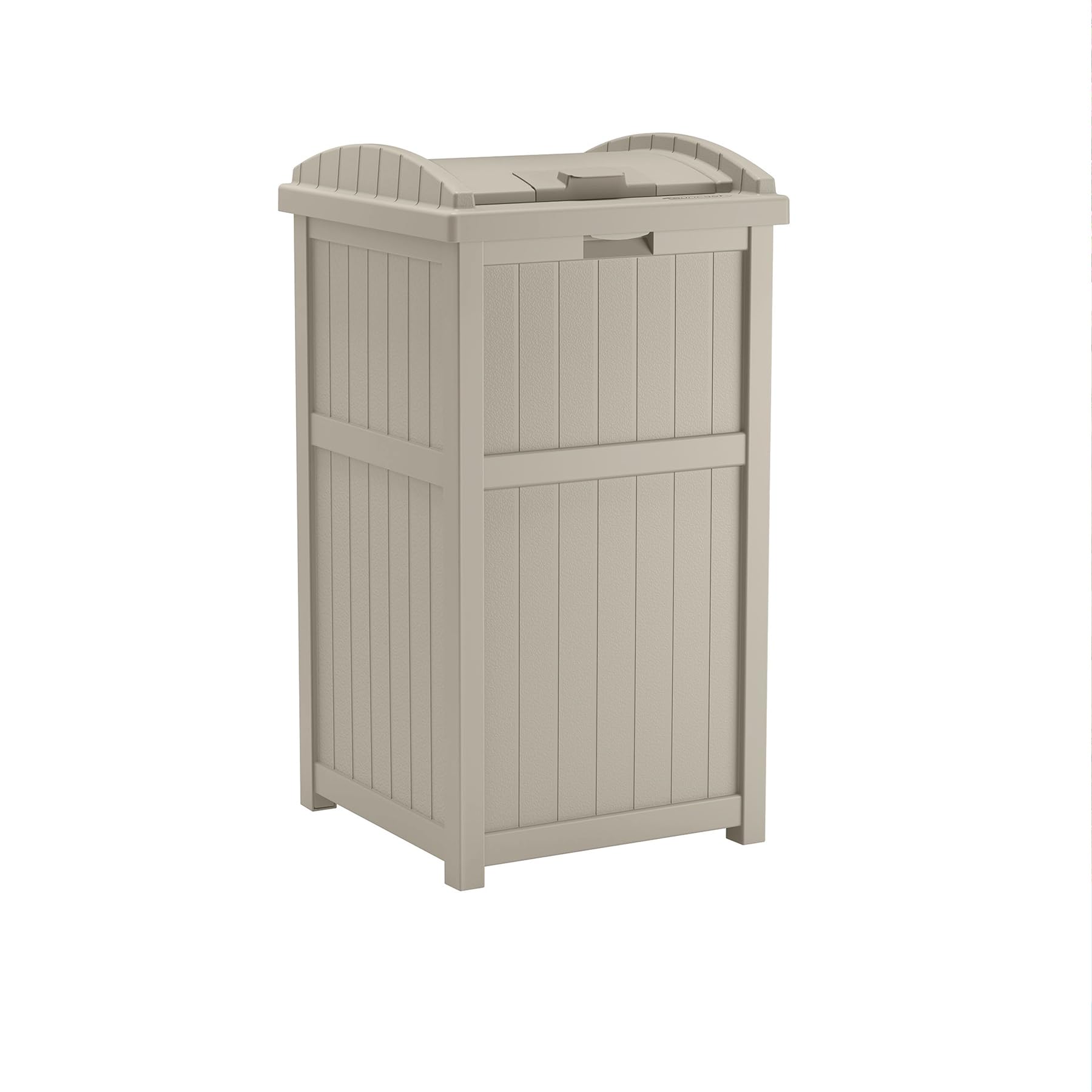 Algopix Similar Product 9 - Suncast 33 Gallon Hideaway Trash Can