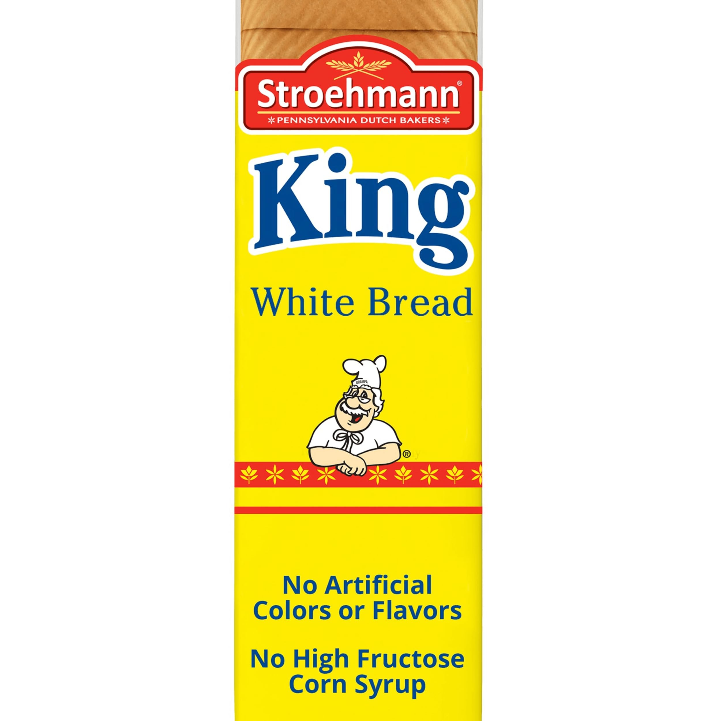 Algopix Similar Product 6 - Stroehmann King White Bread Sandwich