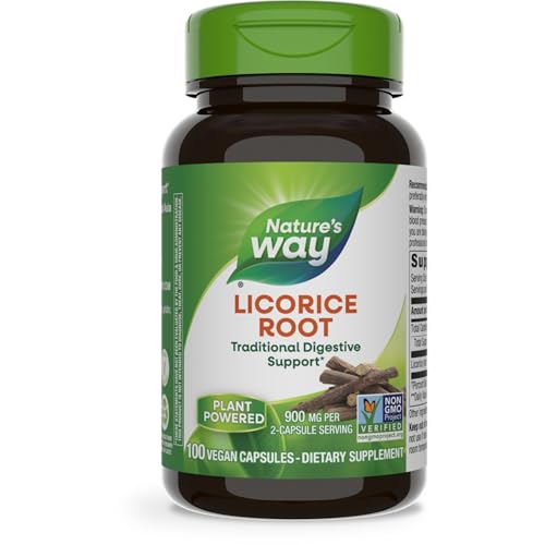 Algopix Similar Product 1 - Natures Way Licorice Root Traditional