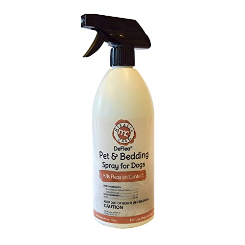 Algopix Similar Product 19 - De Flea Pet  Bedding Spray for Dogs