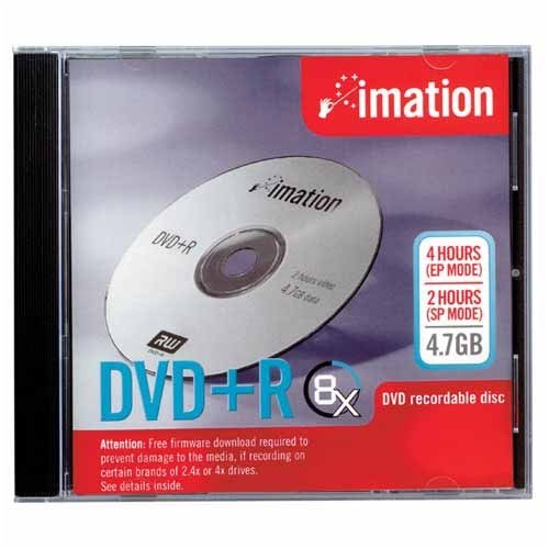 Algopix Similar Product 19 - Imation DVDR x 1  47 GB  storage