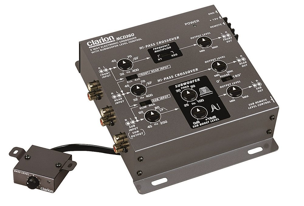 Algopix Similar Product 3 - Clarion Mcd360 3 Way 6 Channel