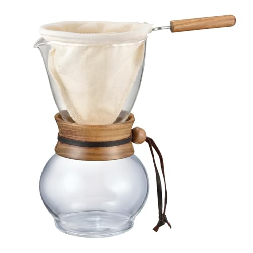 Algopix Similar Product 8 - Hario Woodneck Drip Pot 480ml Acacia