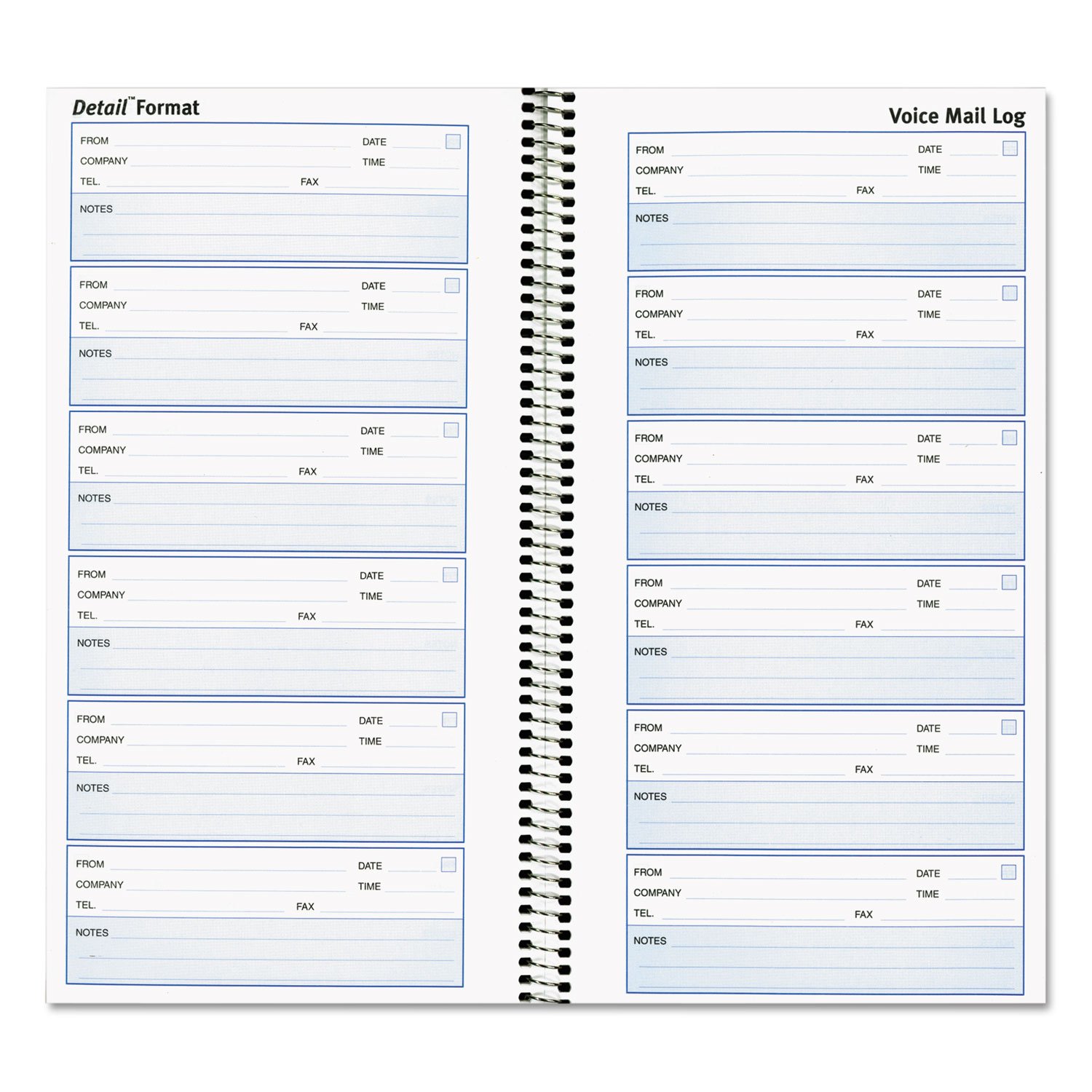 Algopix Similar Product 15 - Rediform Detail Voice Mail Log 10625