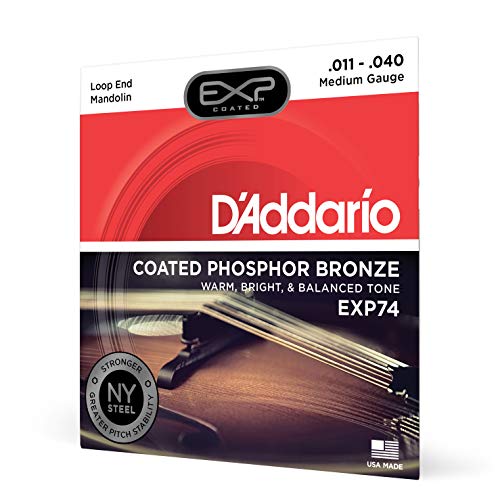 Algopix Similar Product 18 - DAddario EXP74 Coated Phosphor Bronze