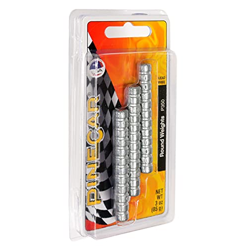 Algopix Similar Product 3 - Pine Car Derby Round Weights 1Ounce