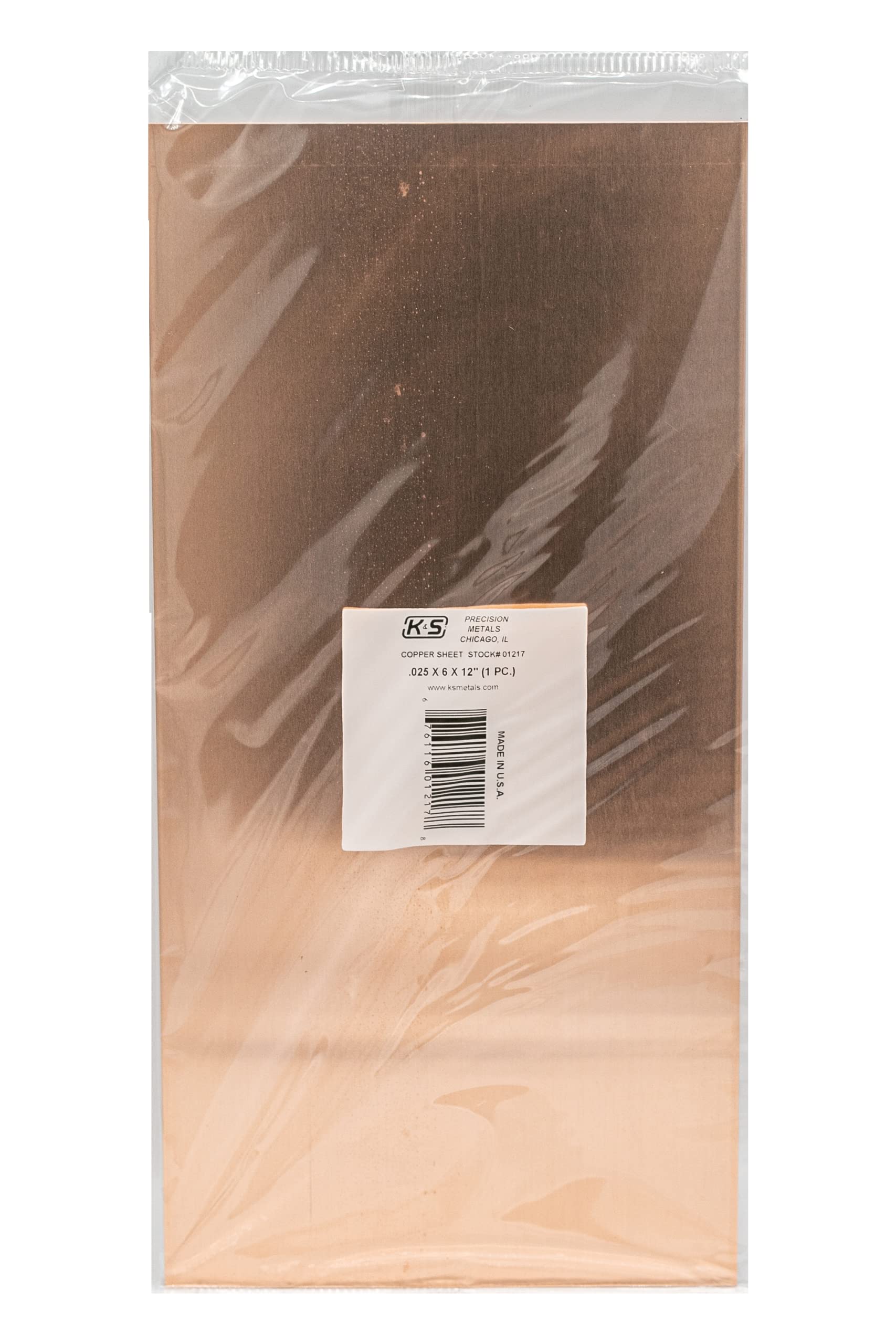 Algopix Similar Product 5 - KS Precision Metals 01217 Copper Sheet
