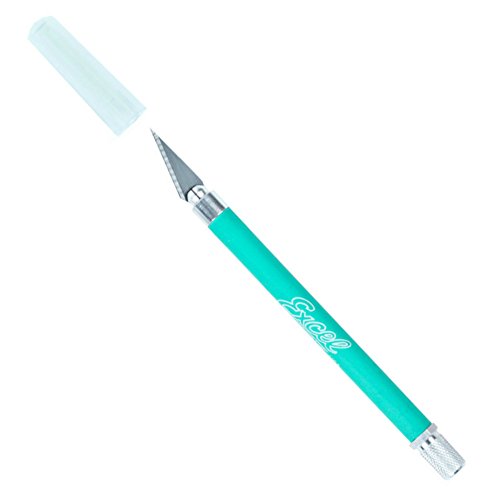 Algopix Similar Product 11 - Soft Grip Hobby Knife Excel Blades K18
