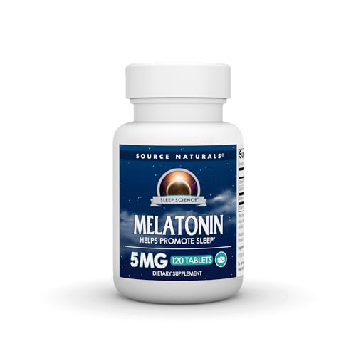 Algopix Similar Product 10 - Source Naturals Melatonin Helps
