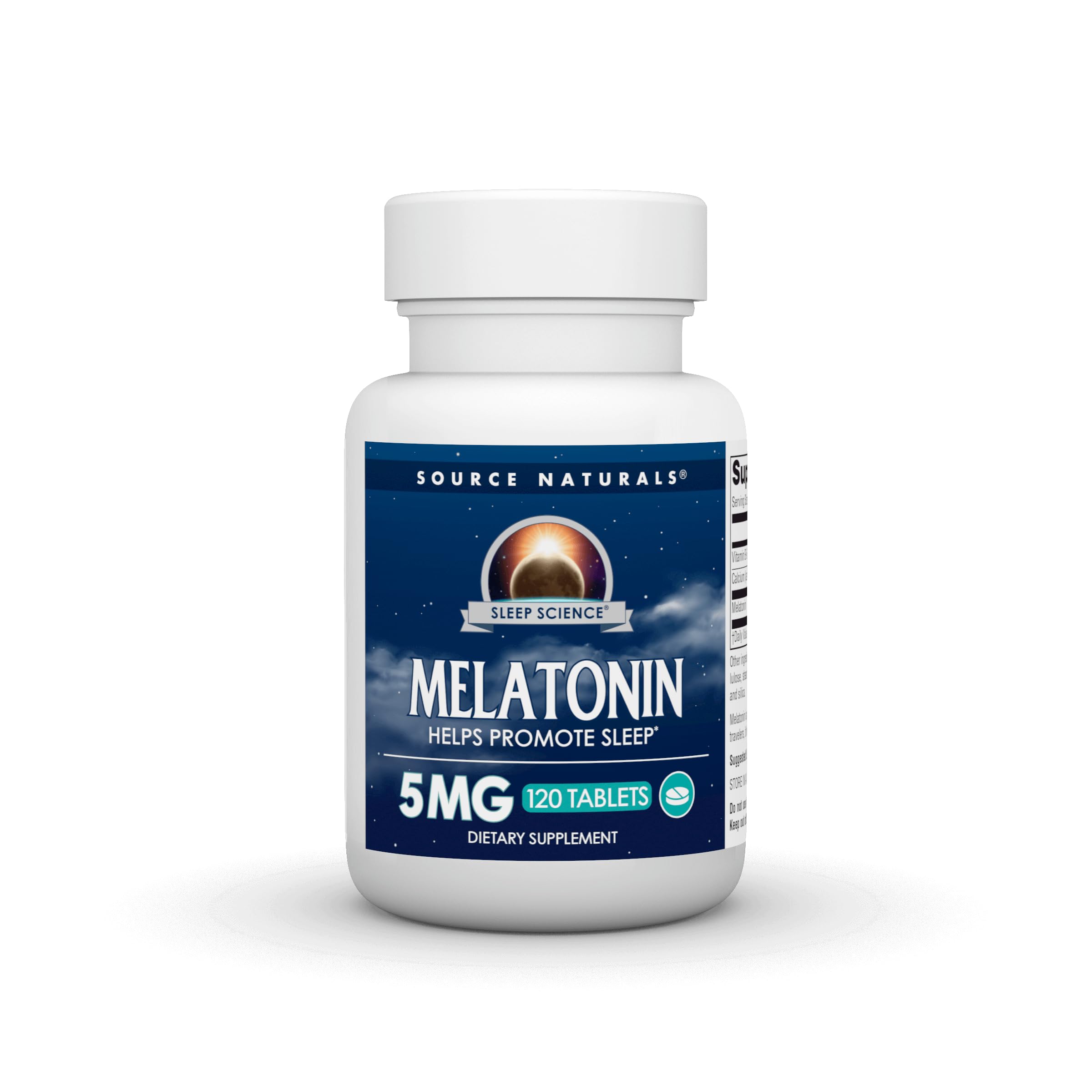 Algopix Similar Product 8 - Source Naturals Melatonin Helps