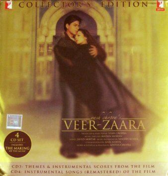 Algopix Similar Product 4 - Veer-Zara: Bollywood Blockbuster (OST)