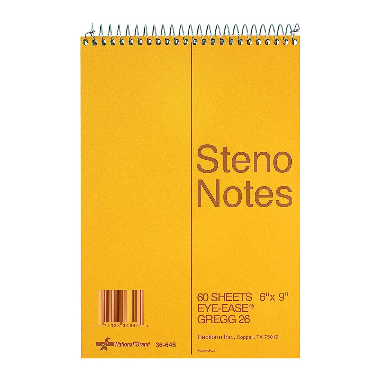 Algopix Similar Product 20 - Rediform National Steno Notebook with