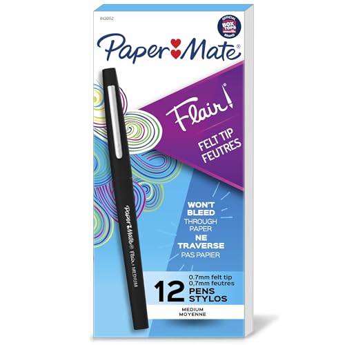 Algopix Similar Product 17 - Paper Mate Flair Felt Tip Pens Medium