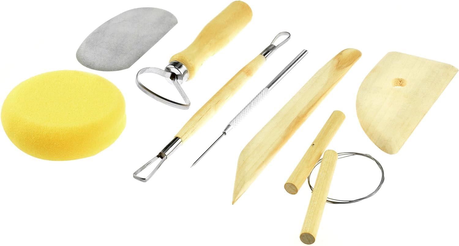 Algopix Similar Product 17 - SE Pottery and Clay Carving Tool Set