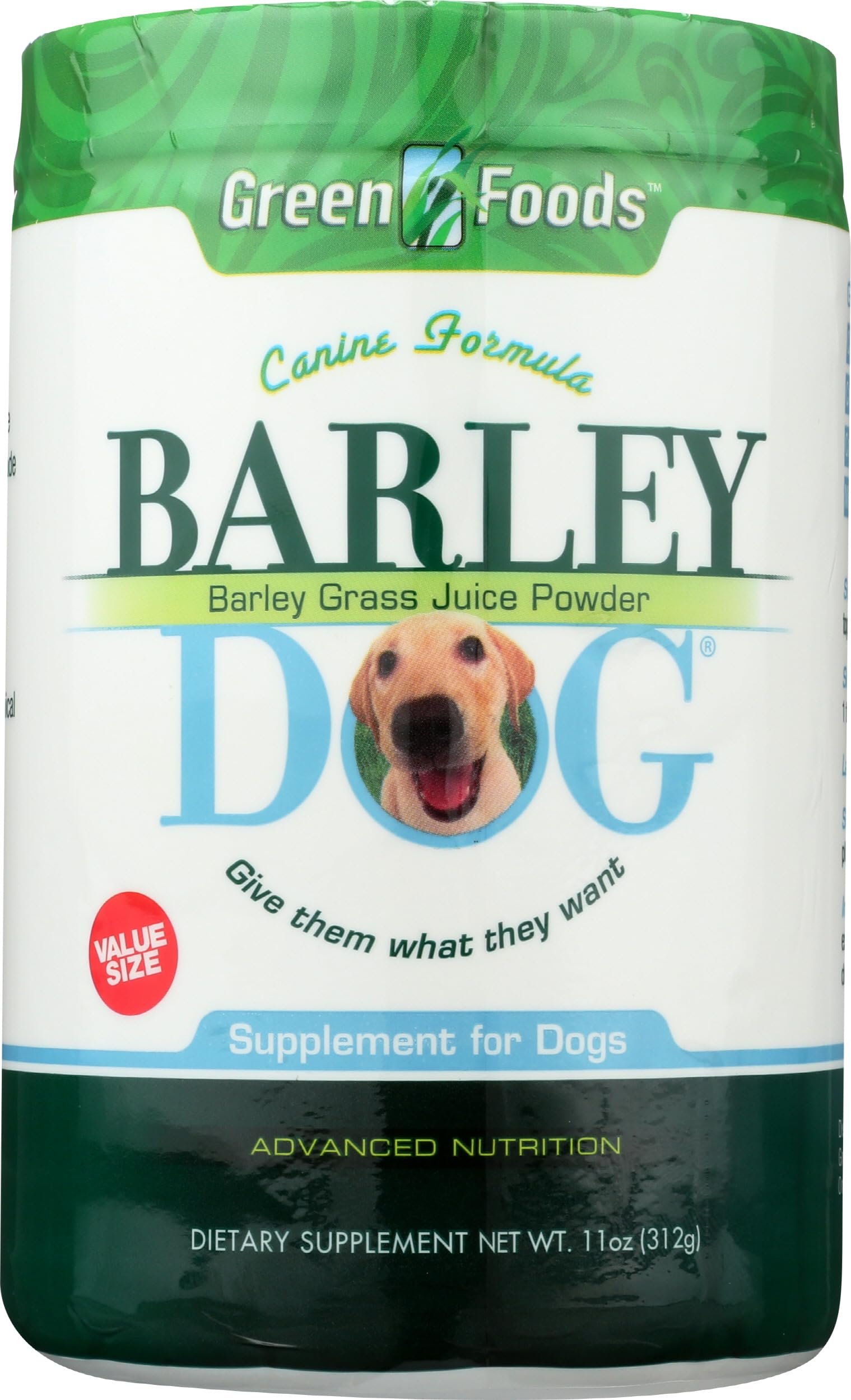 Algopix Similar Product 5 - Green Foods Corporation Barley Dog