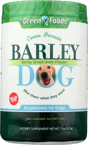 Algopix Similar Product 14 - Green Foods Corporation Barley Dog