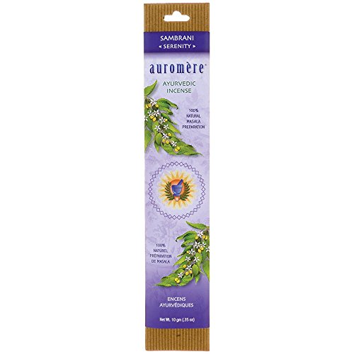 Algopix Similar Product 5 - Ayurvedic Incense Sambrani 10 gm 12
