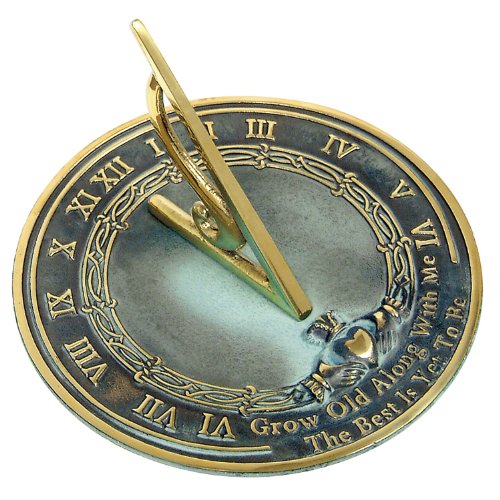 Algopix Similar Product 6 - Rome RM2308 Brass Sundial Grow Old