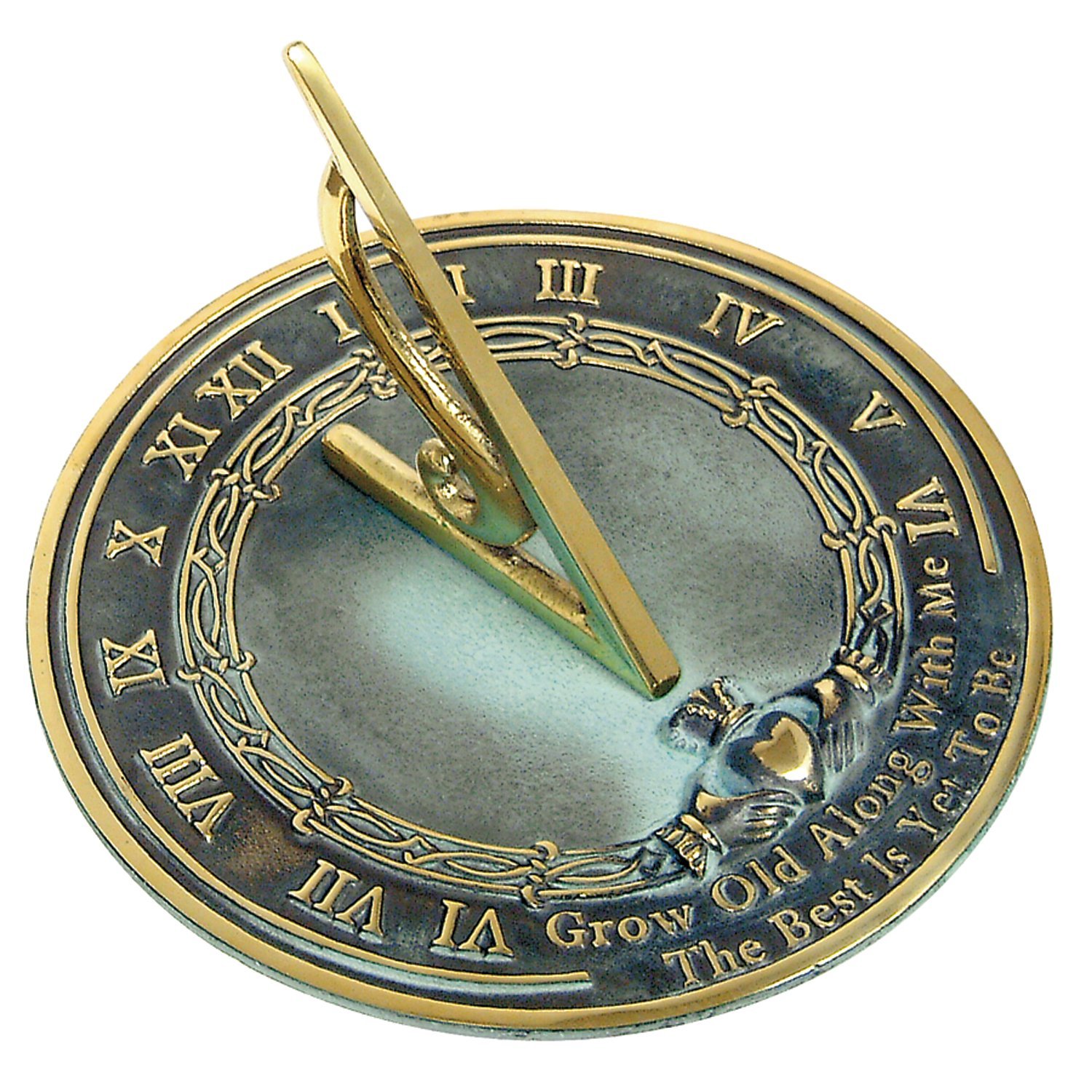 Algopix Similar Product 18 - Rome RM2308 Brass Sundial Grow Old
