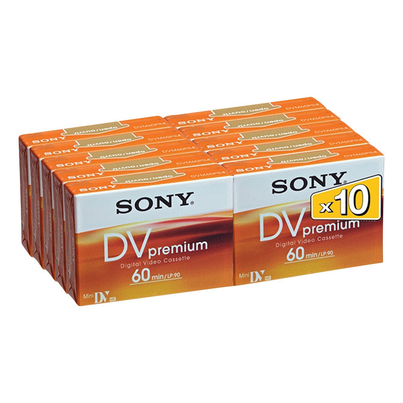 Algopix Similar Product 3 - Sony 10 Pack 60 min DVM Premium