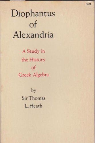 Algopix Similar Product 4 - Diophantus of Alexandria A Study in