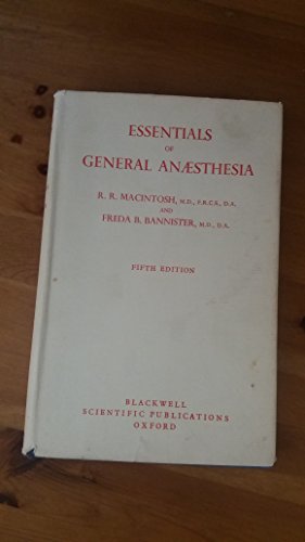 Algopix Similar Product 16 - Essentials of general anaesthesia