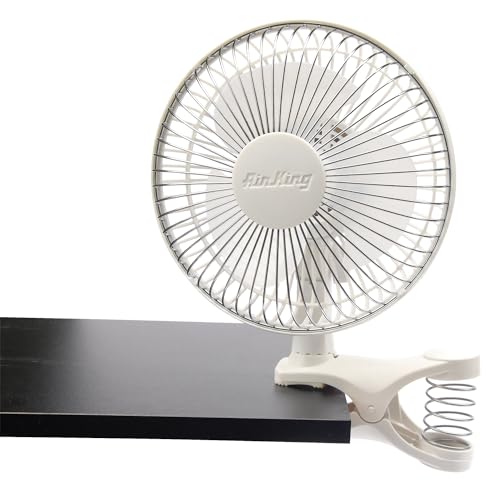Algopix Similar Product 19 - Air King 9145 6-Inch 2-Speed Clip-On Fan