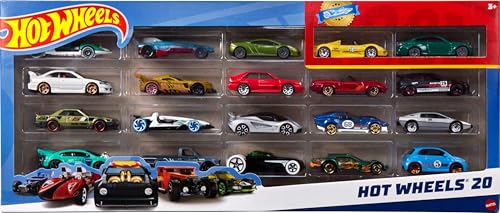 Algopix Similar Product 3 - Hot Wheels Toy Cars 20Pack Set of 20