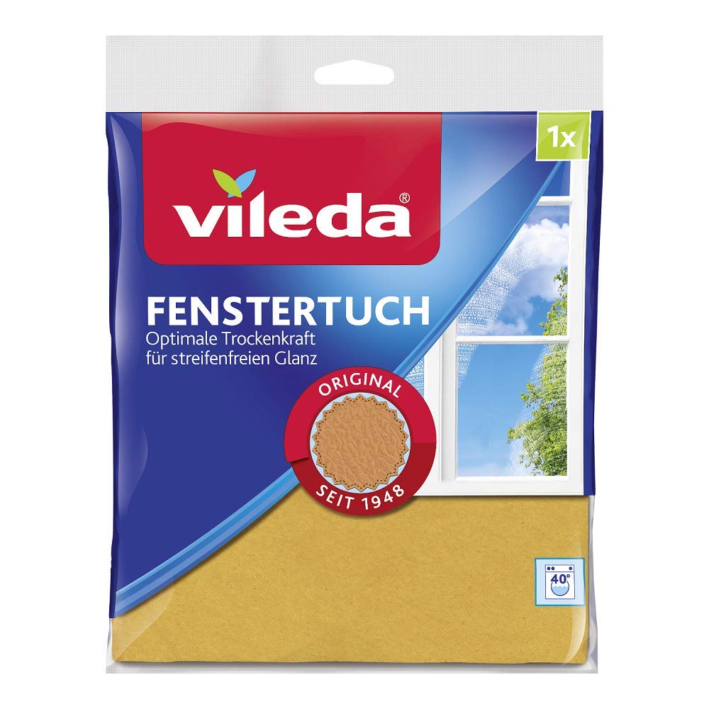 Algopix Similar Product 11 - Vileda 629 Window Cloth 39X36 cm