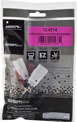 Algopix Similar Product 12 - Metra 726514 Speaker Harness for