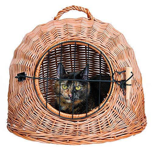 Algopix Similar Product 20 - Trixie Wicker Cat Cave With Bars, 45cm