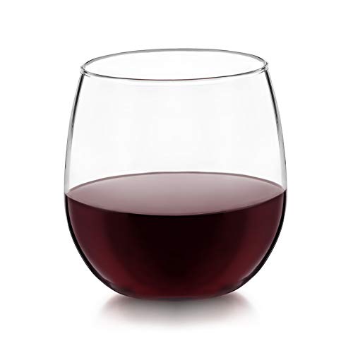 Algopix Similar Product 13 - Libbey Vina Stemless RedWine Glasses
