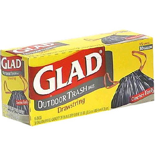 Algopix Similar Product 14 - Glad Outdoor Trash Bags with