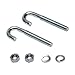 Algopix Similar Product 10 - ICC Ladder Rack J-Bolt Kit in 2-Pack
