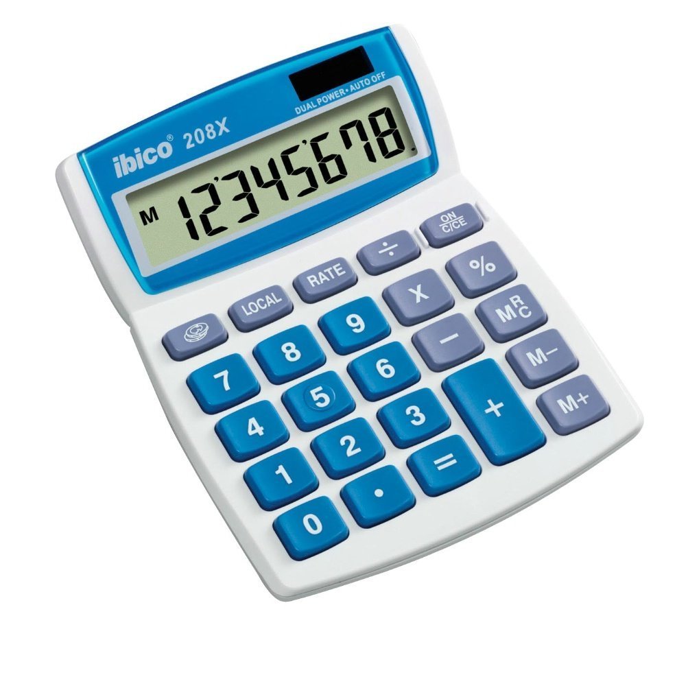 Algopix Similar Product 11 - Rexel Ibico 208X Calculator EU