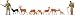 Algopix Similar Product 7 - Faller 151024 HuntersLumbermenDeer HO