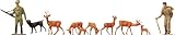 Algopix Similar Product 12 - Faller 151024 HuntersLumbermenDeer HO