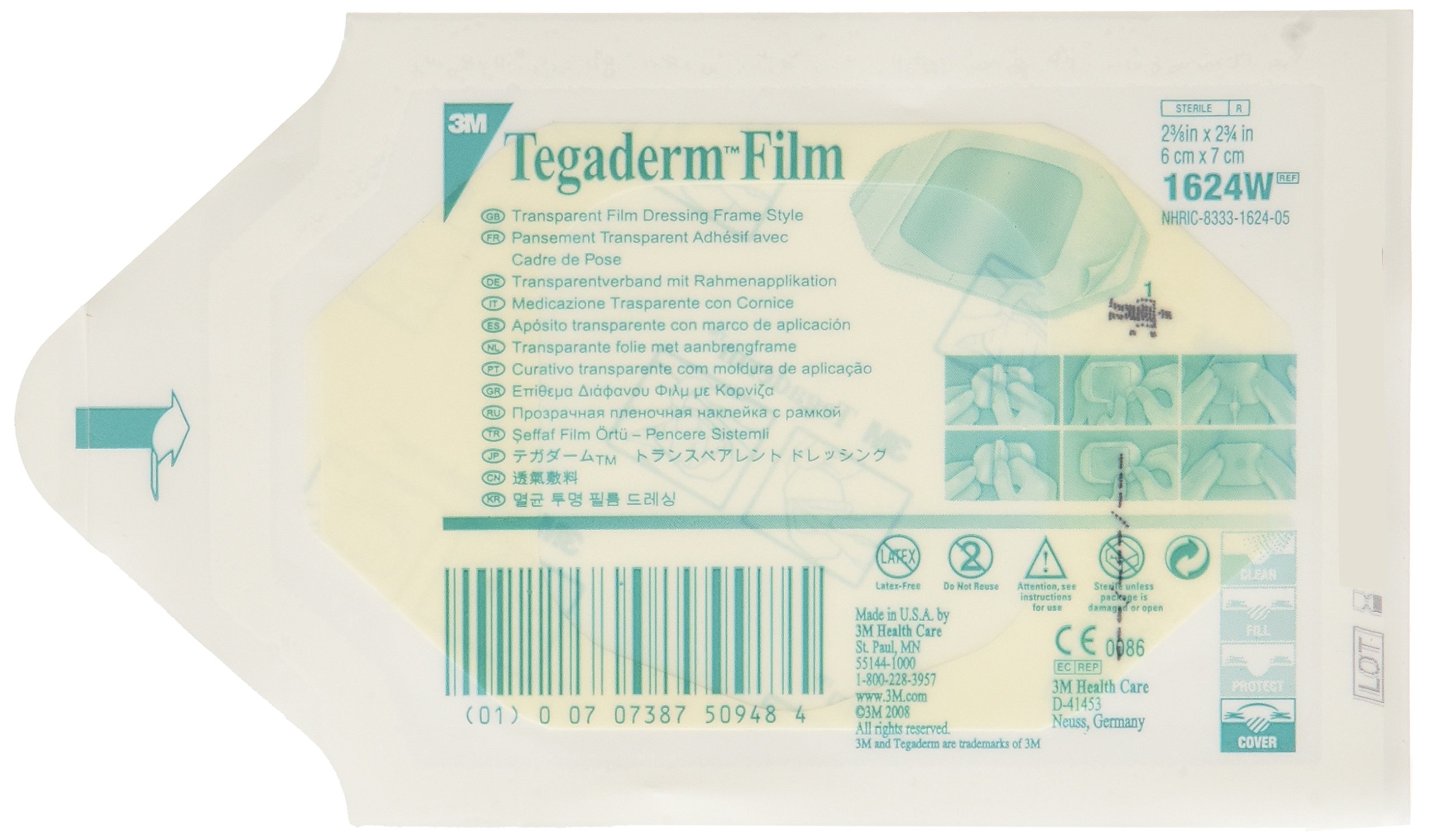 Algopix Similar Product 18 - 3m Tegaderm Transparent Film Dressing