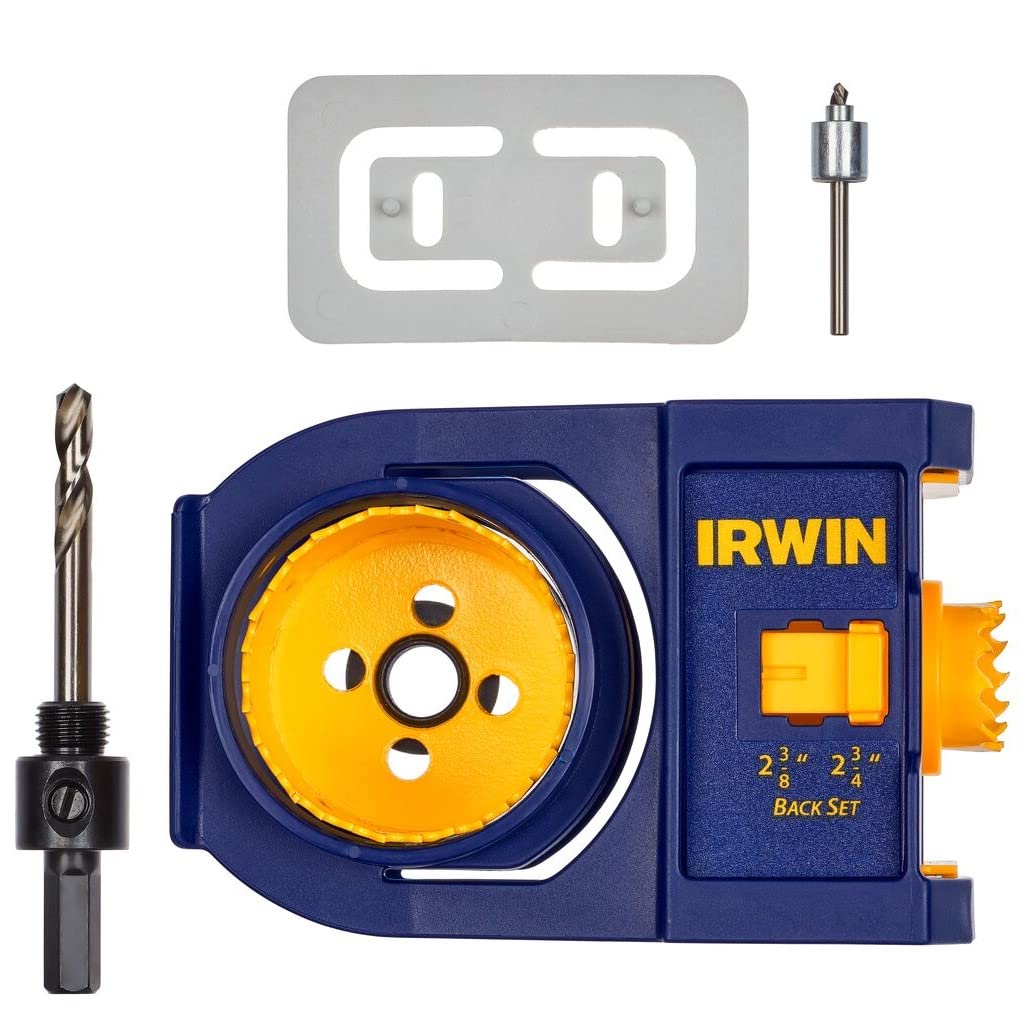 Algopix Similar Product 5 - IRWIN Tools Door Lock Installation Kit