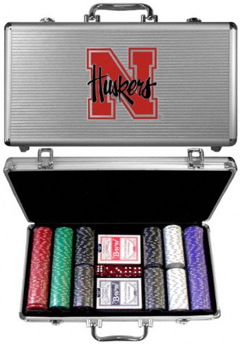 Algopix Similar Product 12 - Nebraska Cornhuskers 300 Piece Poker